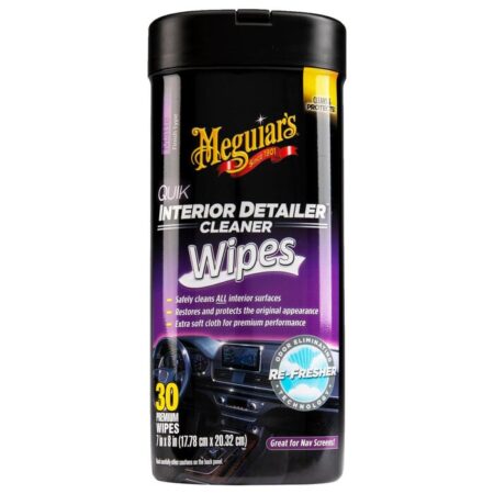 Meguiar's Quik Interior Detailer Wipes - 30 Stk.