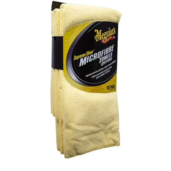 Meguiar's Supreme Shine Microfiber Towels - 6er Pack