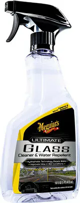 Meguiar's Ultimate Glass Cleaner & Water Repellent 473ml