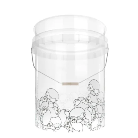 Nuke Guys Skullparade Bucket 5 GAL - transparent