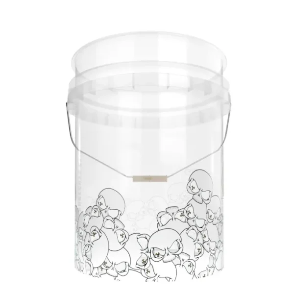 Nuke Guys Skullparade Bucket 5 GAL - transparent