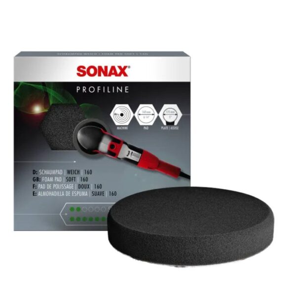 Sonax PROFILINE Schaumpad weich 160mm schwarz