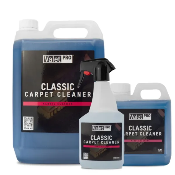 ValetPRO Classic Carpet Cleaner Polster-&Teppichreiniger - 500ml, 1L, 5L