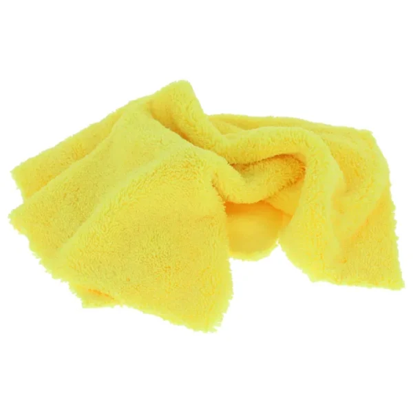 Wizard of Gloss All Purpose Hero Edgeless 2-Seiten Allroundtuch 360GSM 40x40cm Gelb