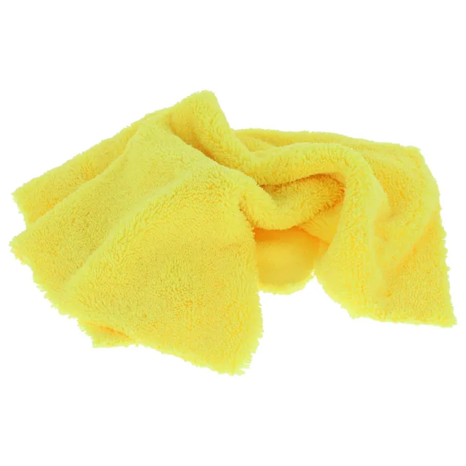 Wizard of Gloss All Purpose Hero Edgeless 2-Seiten Allroundtuch 360GSM 40x40cm Gelb