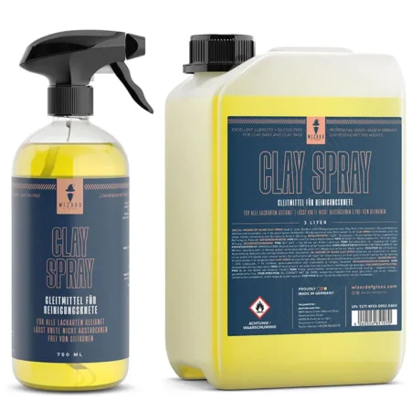 Wizard of Gloss Clay Spray Gleitmittel 750ml, 3L