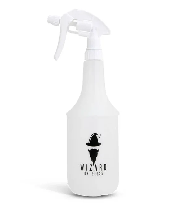 Wizard of Gloss Leerflasche 1L inkl. Canyon Sprühkopf 5er Set