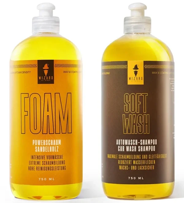 Wizard of Gloss Soft Wash & Foam Duo Sandelholz