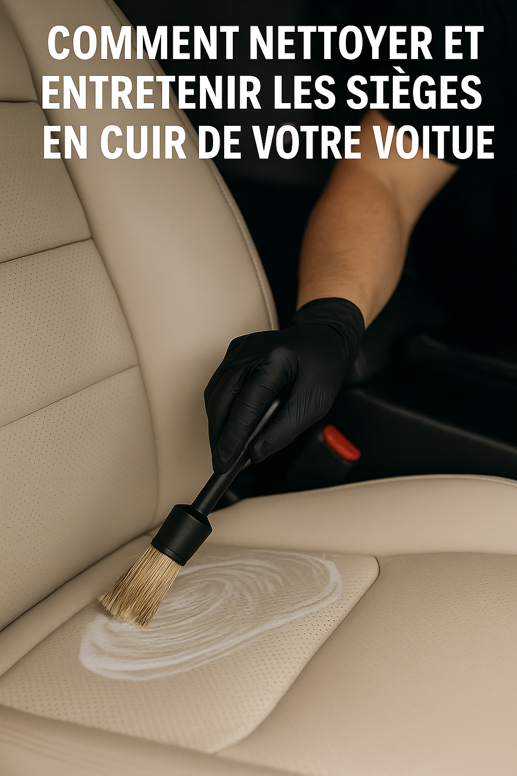 How to Clean and Maintain Your Car’s Leather Seats with a Leather Cleaner